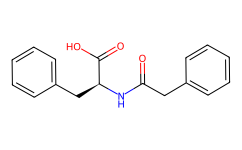 N-Phenylacetylphenylalanine 738-75-0